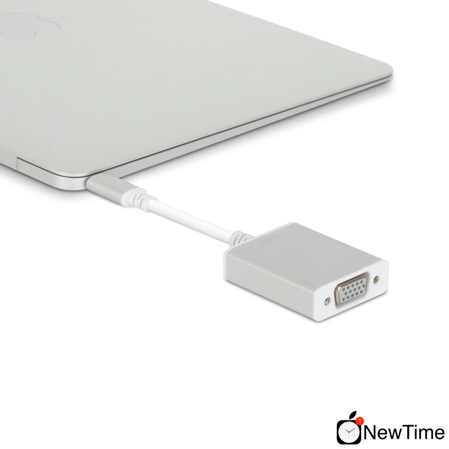 Адаптер Moshi USB-C to VGA Adapter Silver (99MO084201)